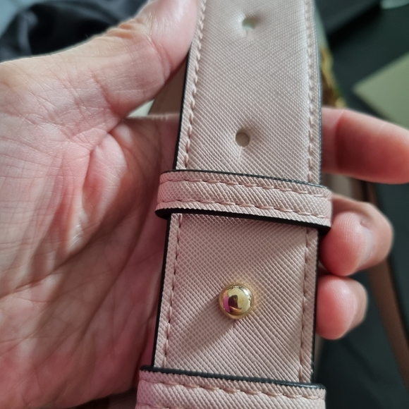 Marella Grained Leather Shoulder Bag multi changeable looks with Shoulder strap - Picture 10 of 11